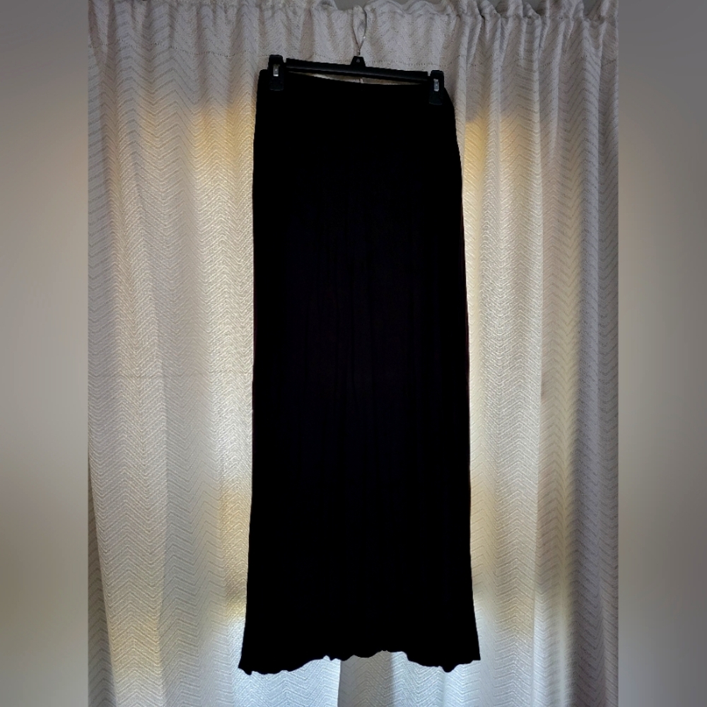 Elegant Black Maxi Skirt